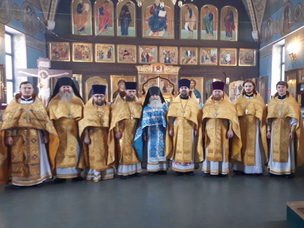 Соборное богослужение Лукояновского благочиния